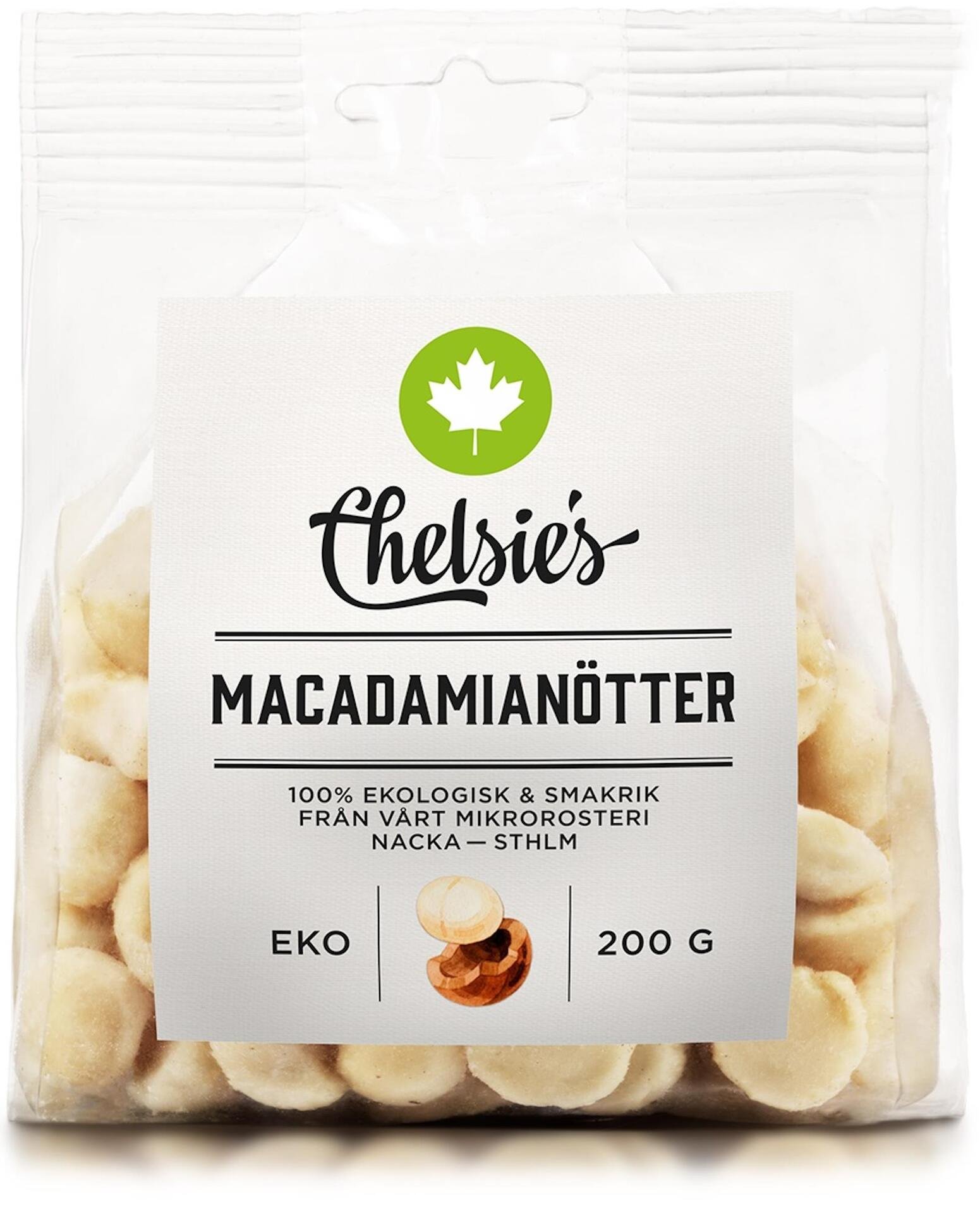 Chelsie's Macadamianötter 200 g