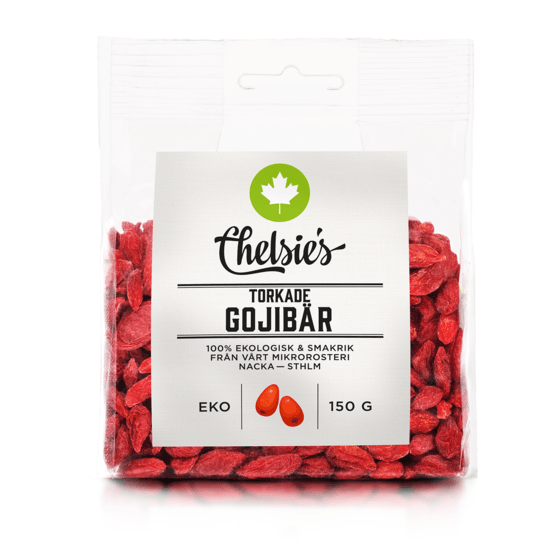 Chelsie's Torkade Gojibär 150 g