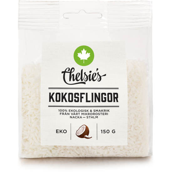 Chelsie's Kokosflingor 150 g