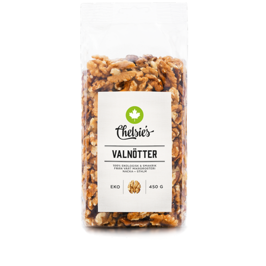 Chelsie's Valnötter 450 g