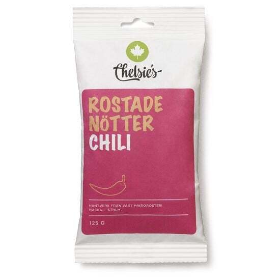 Chelsie's Rostade Nötter Chili 125 g