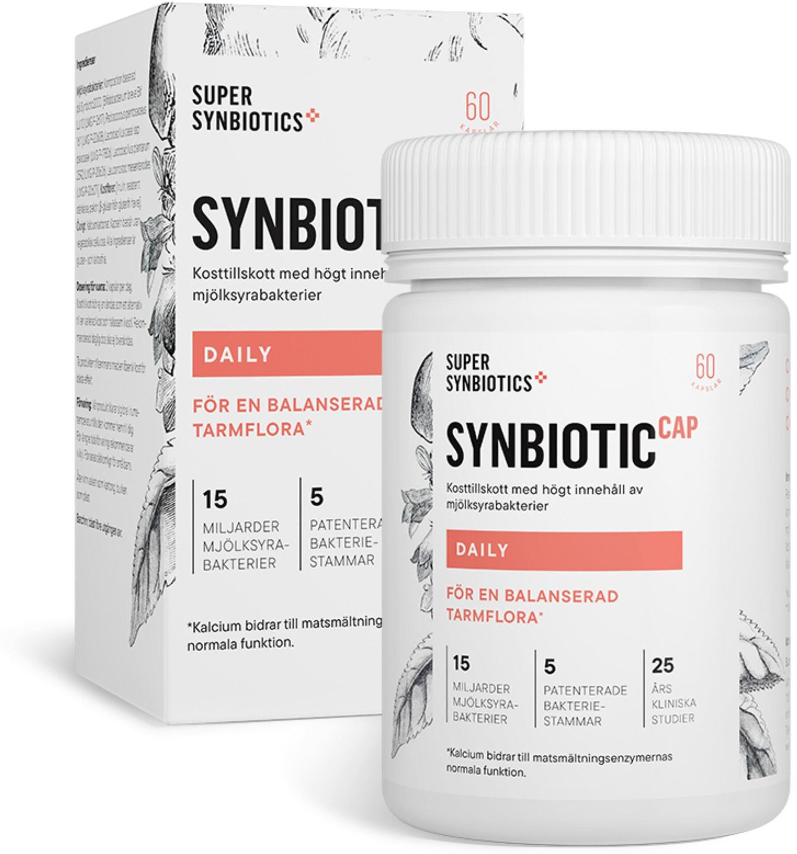 SuperSynbiotics Synbiotic Cap Daily 60 kapslar