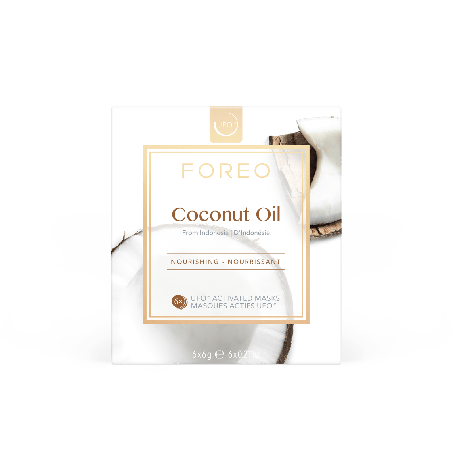 FOREO Coconut Oil UFO™-mask 6st