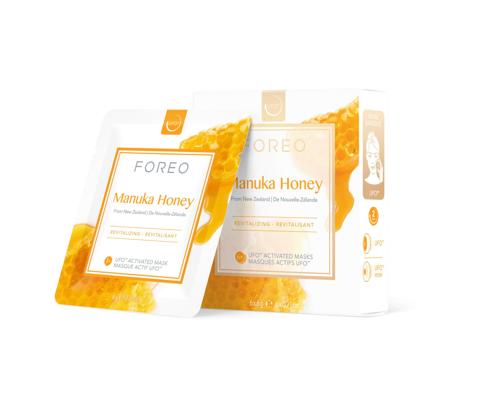 FOREO Manuka Honey UFO™-mask 6st