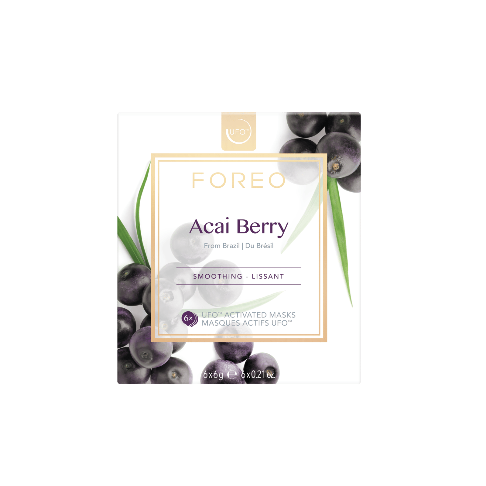 FOREO Acai Berry UFO™-mask 6st