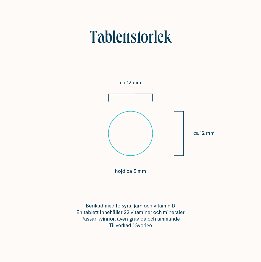 Apohem Multivitamin Kvinna 100 tabletter