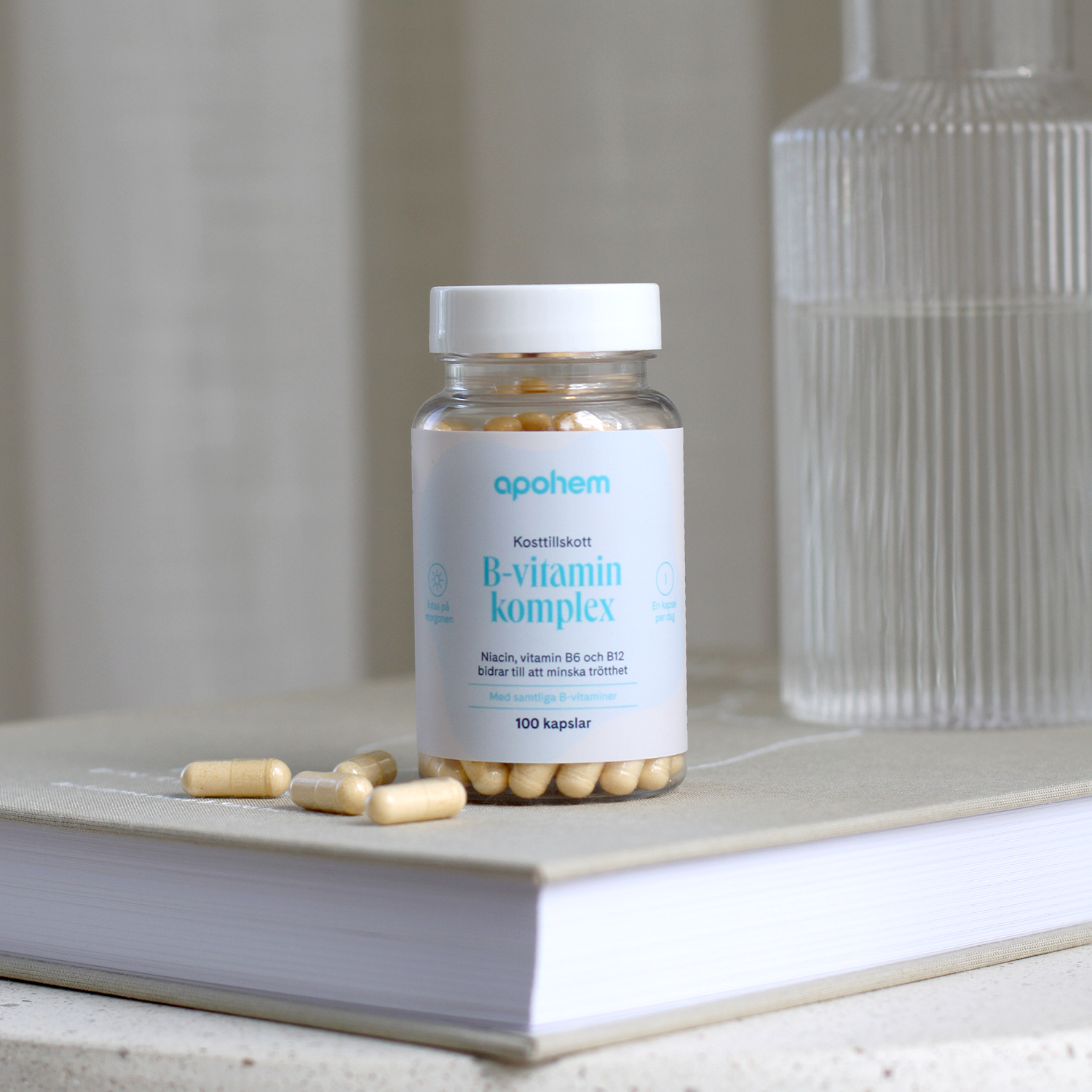 Apohem B-vitaminkomplex 100 kapslar