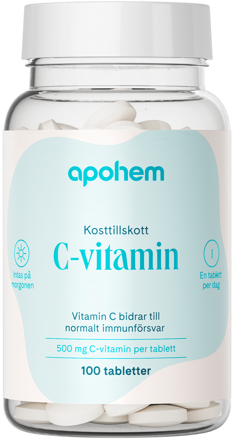 Apohem C-vitamin 500 mg 100 tabletter