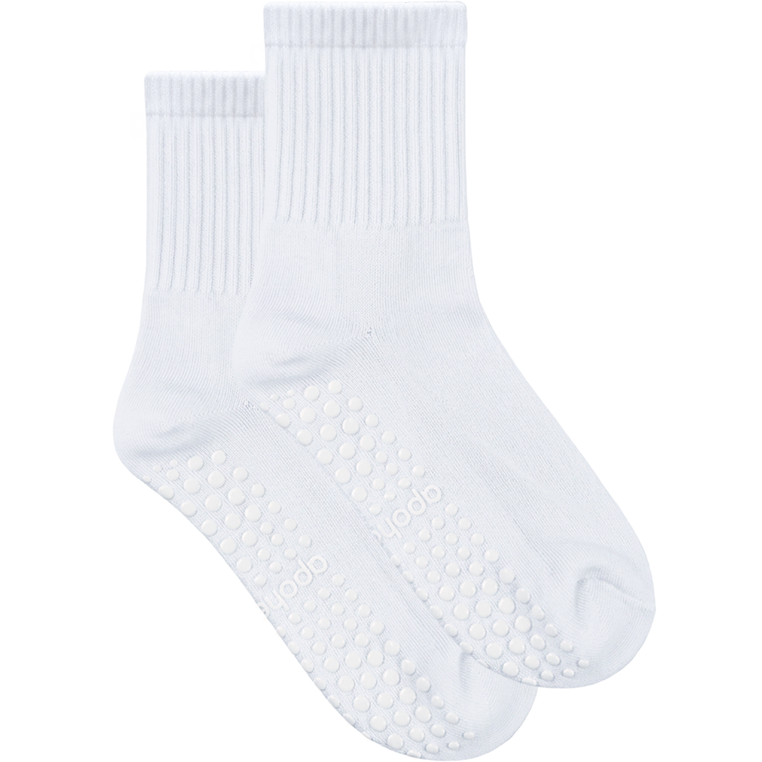 Apohem Halkfria Grip Socks Vit