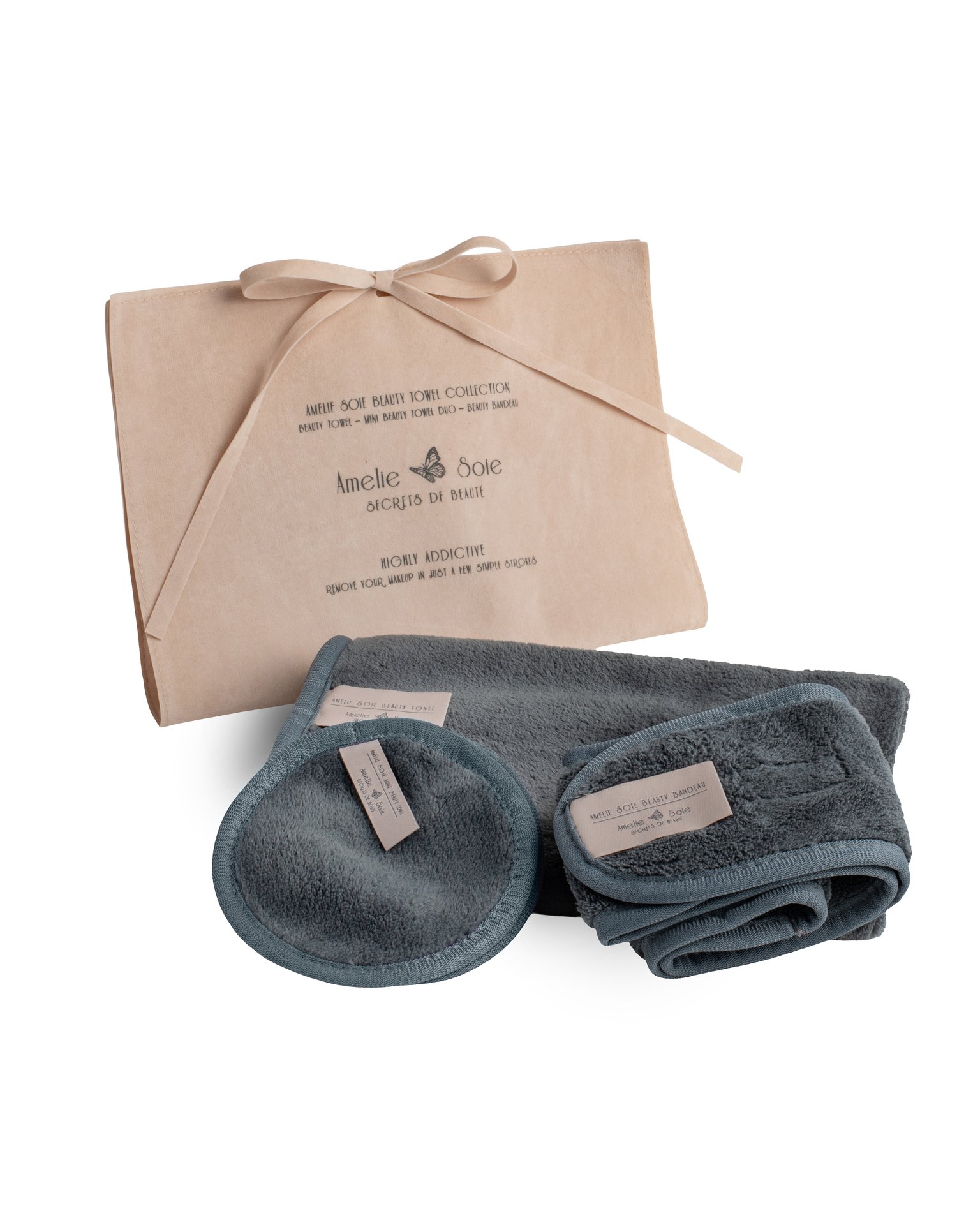 Amelie Soie Beauty Towel Collection (towel, mini towel duo, bandeau) YOU ARE MAGICAL