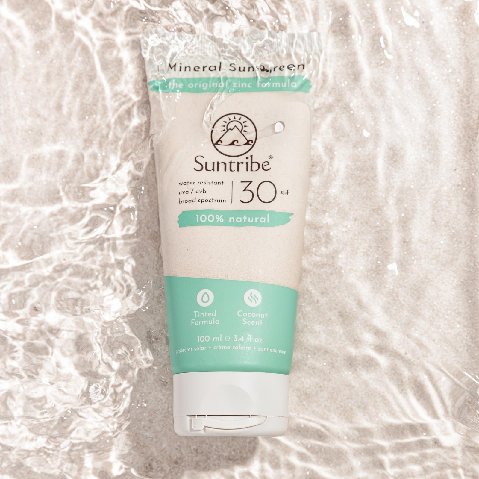 Suntribe All Natural Mineral Body & Face Sunscreen SPF30 100ml