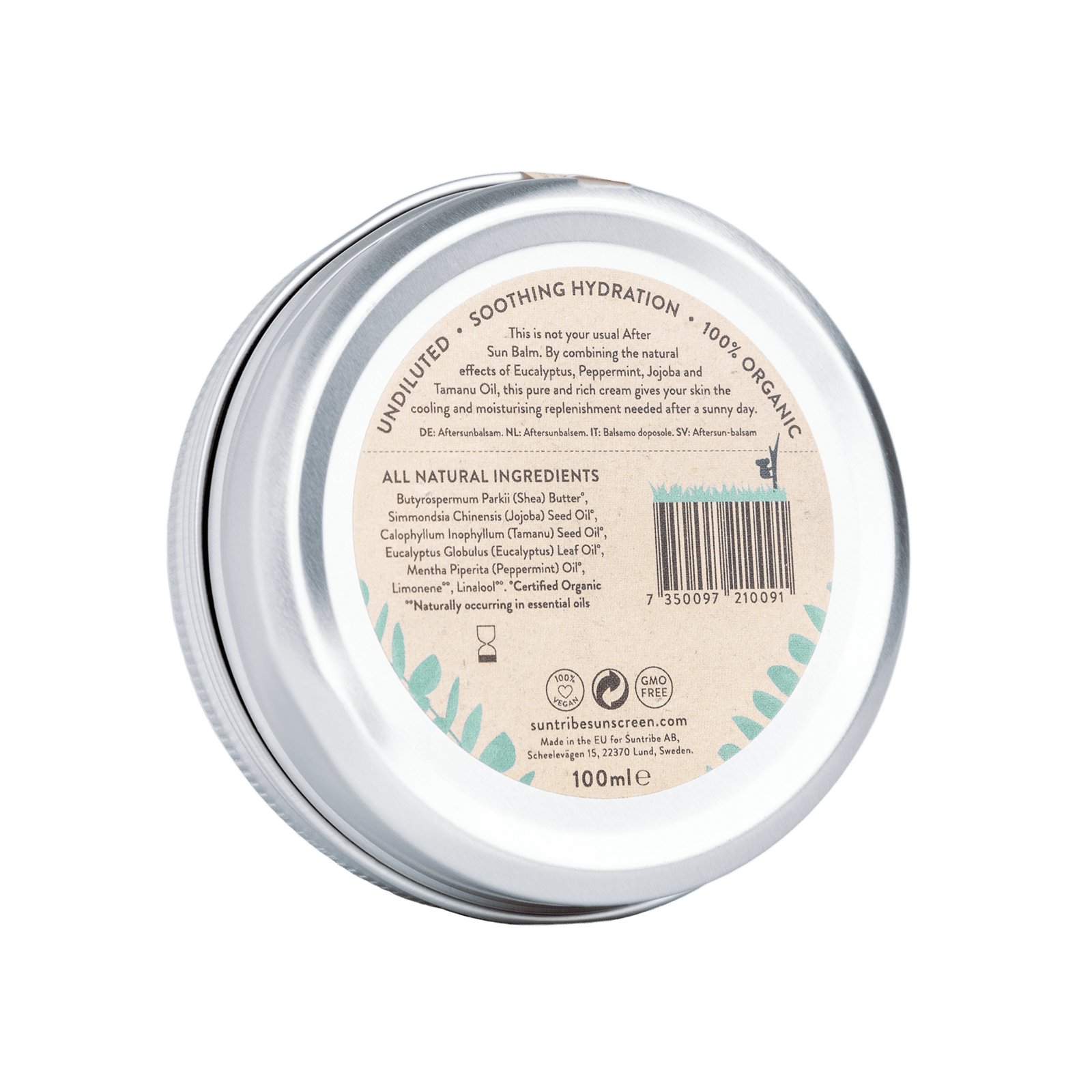 Suntribe All Natural After Sun Balm Eucalyptus & Jojoba 100ml