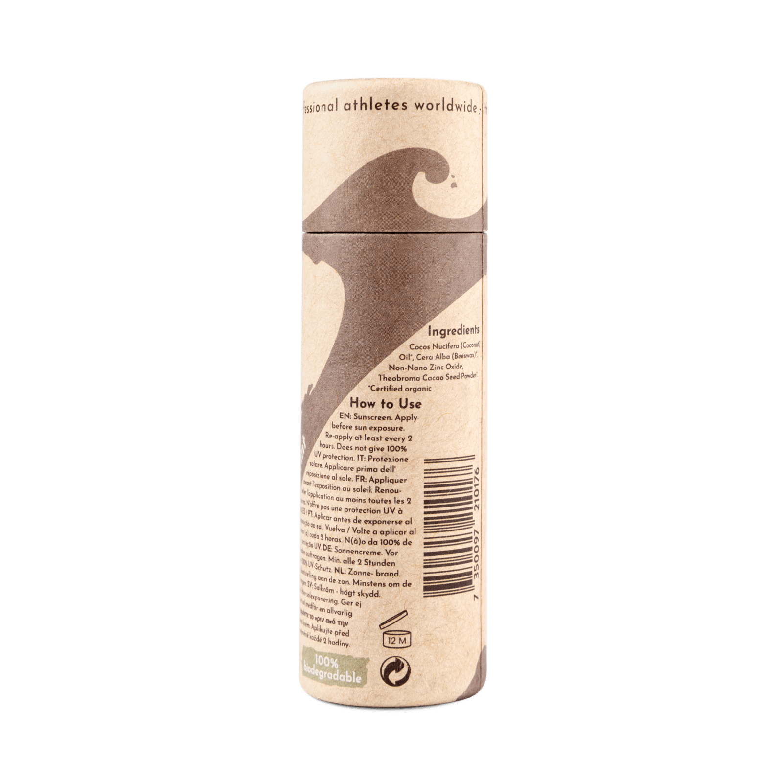 Suntribe Natural Mineral Zinc Sun Stick SPF 50 (30 g), Tinted