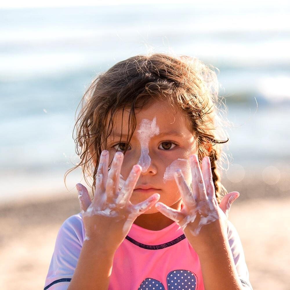 Suntribe All Natural Mineral KIDS Vanilla Sunscreen SPF30 100ml