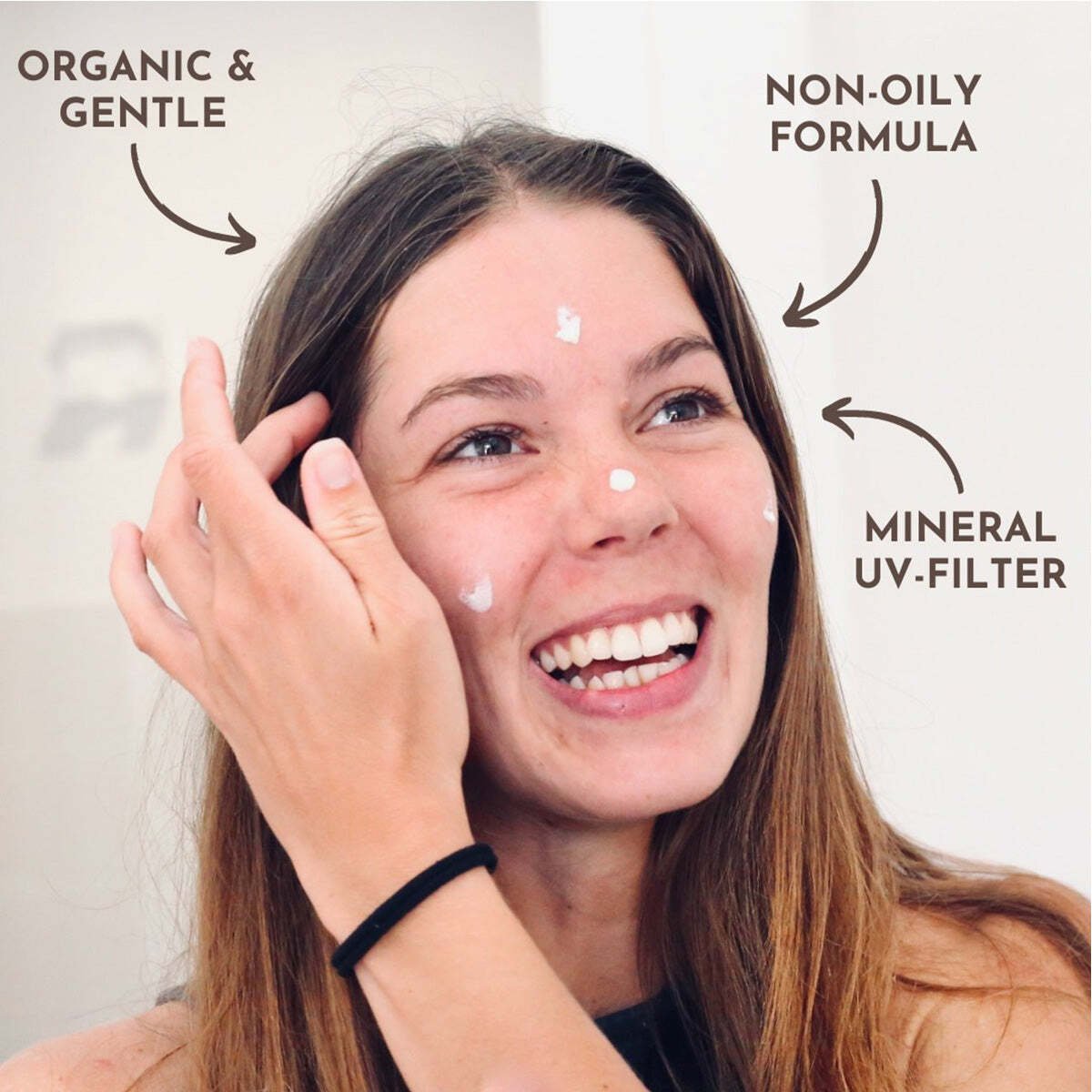 Suntribe Dagkräm med Naturliga Mineraler SPF 20 Otonad 50 ml