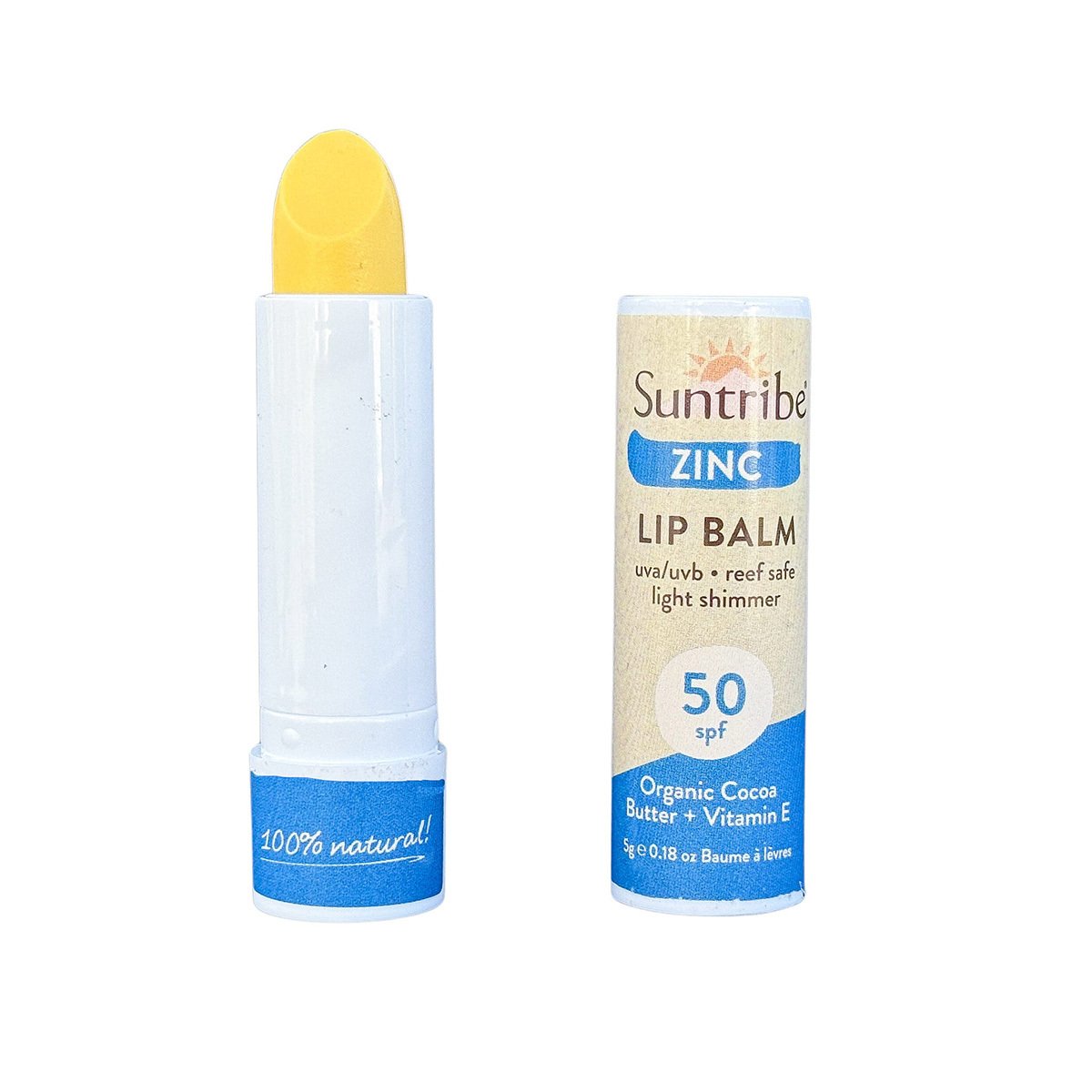 Suntribe Läppbalsam med Zink SPF50 5 g