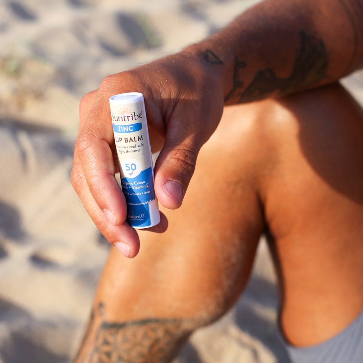 Suntribe Läppbalsam med Zink SPF50 5 g