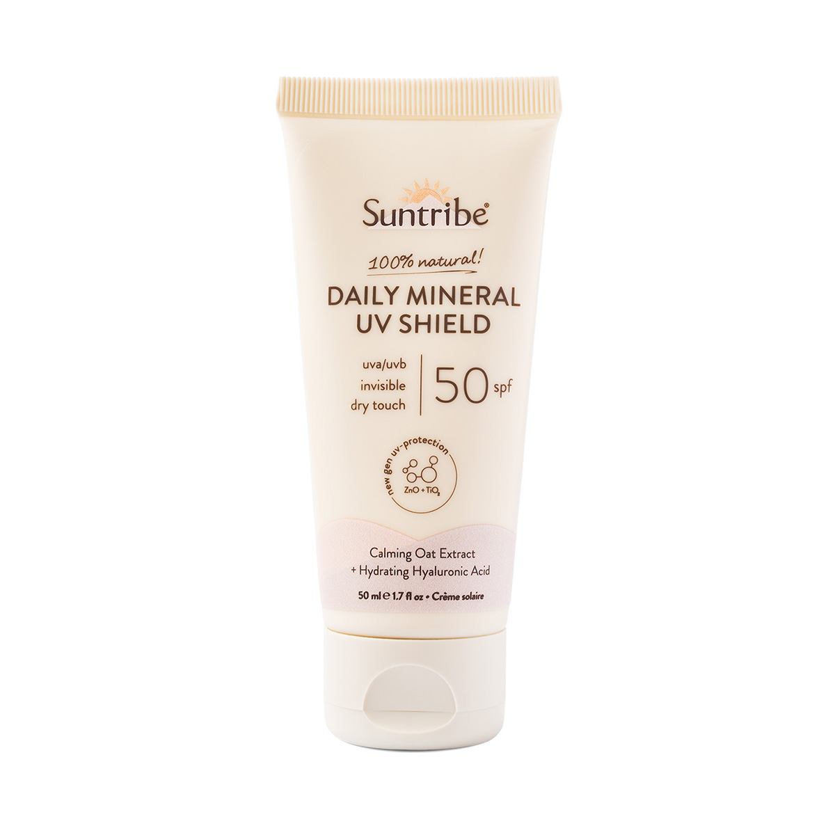 Suntribe Dagkräm med Ekologiska Mineraler SPF 50 50 ml