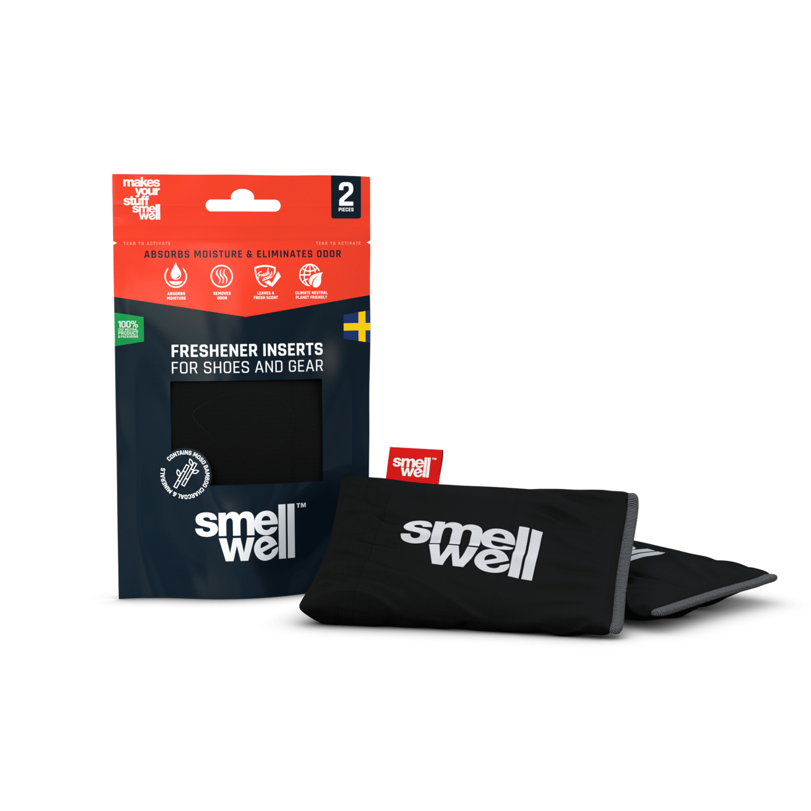 SmellWell Original Black Doftpåsar 2 st