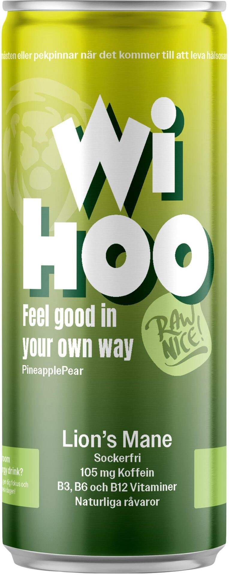 Rawnice Wihoo Pineapple  Pear 330 ml