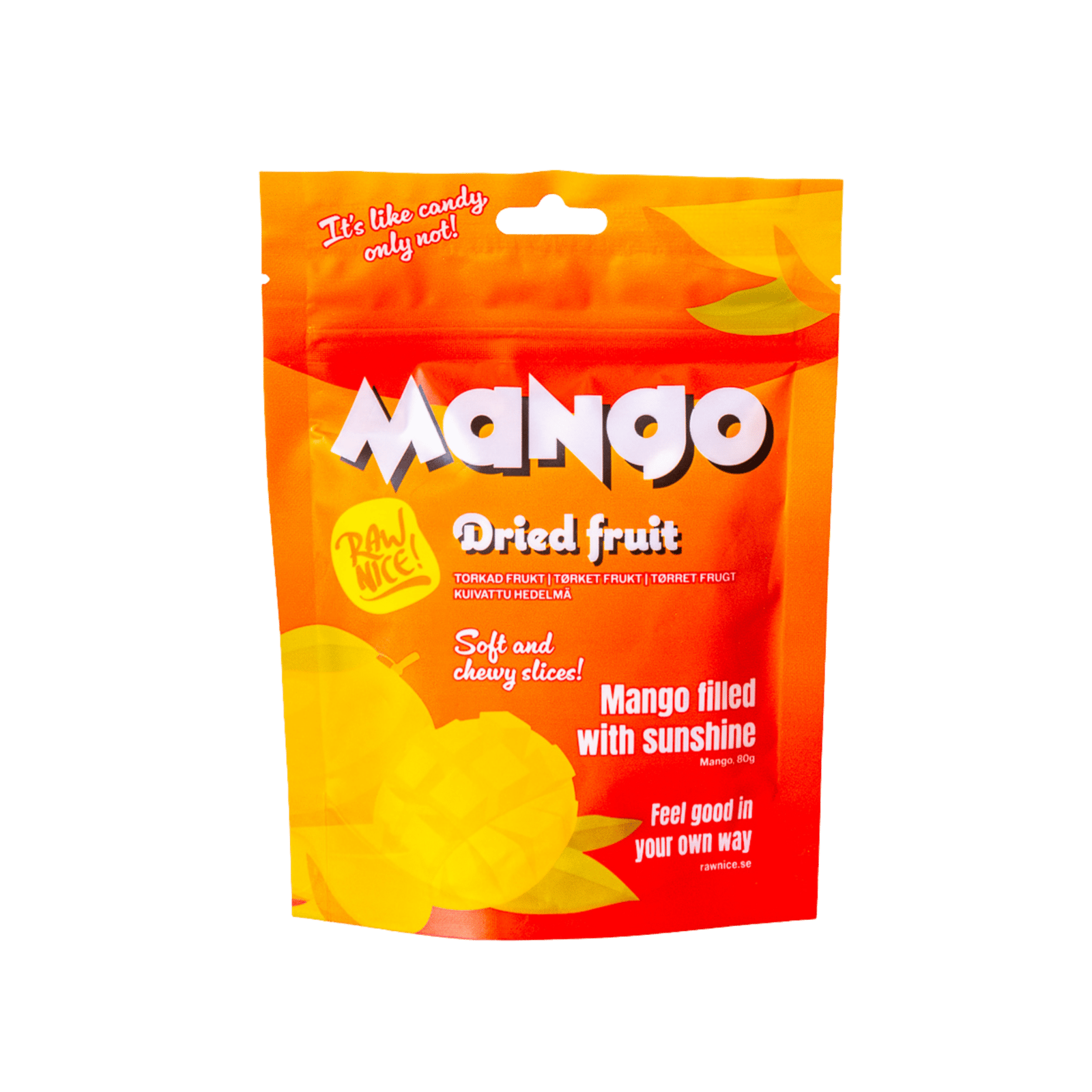 Rawnice Torkad Mango 80 g