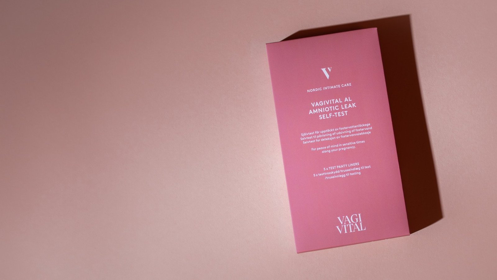 VagiVital AL Självtest av fostervattenläckage 5 st