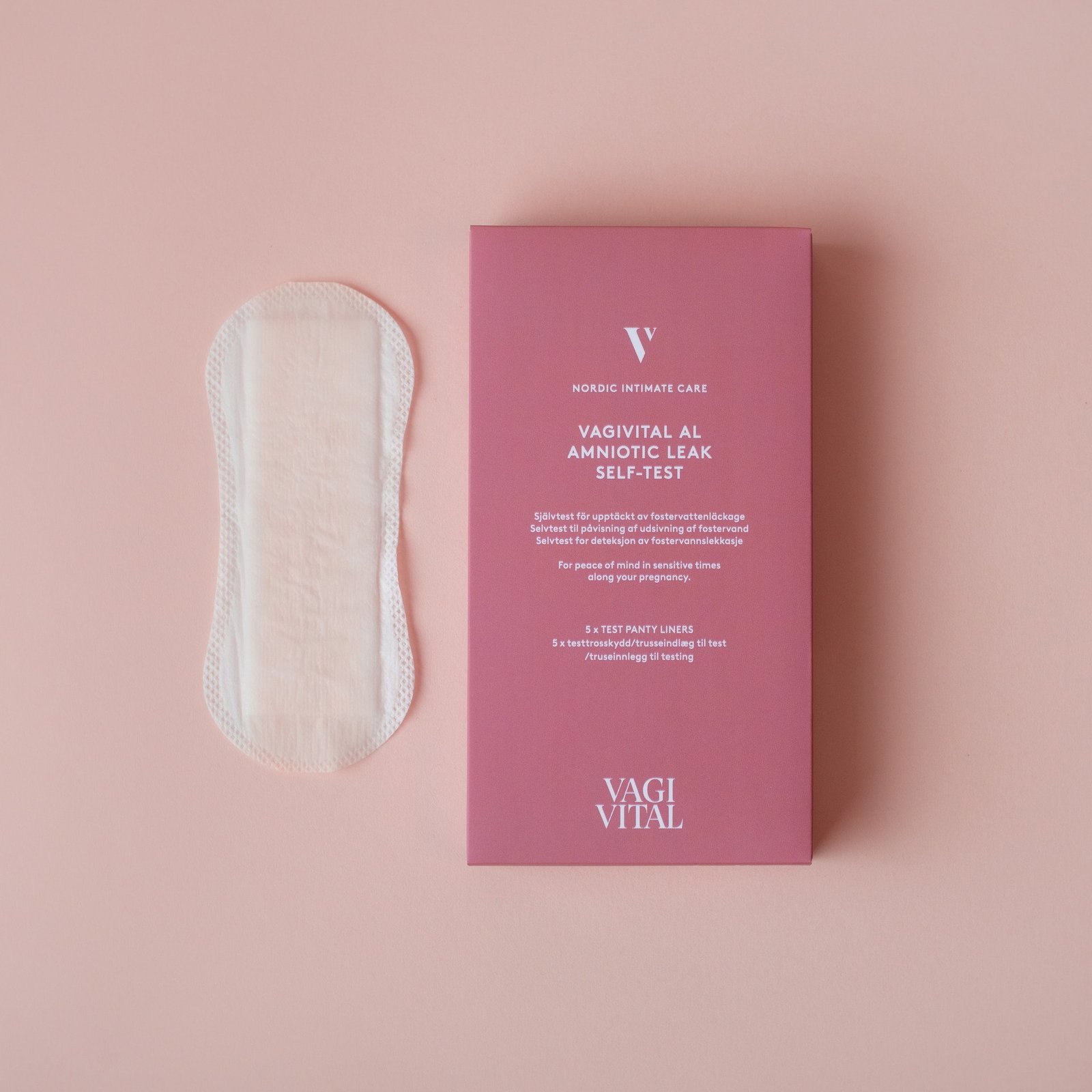 VagiVital AL Självtest av fostervattenläckage 5 st