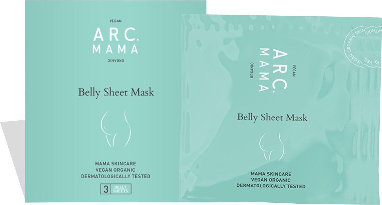 ARC Mama Belly Sheet Mask 3-pack