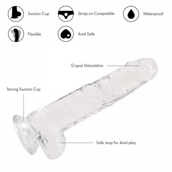 ClearLust Perfect Dildo 21,5 cm 1 st