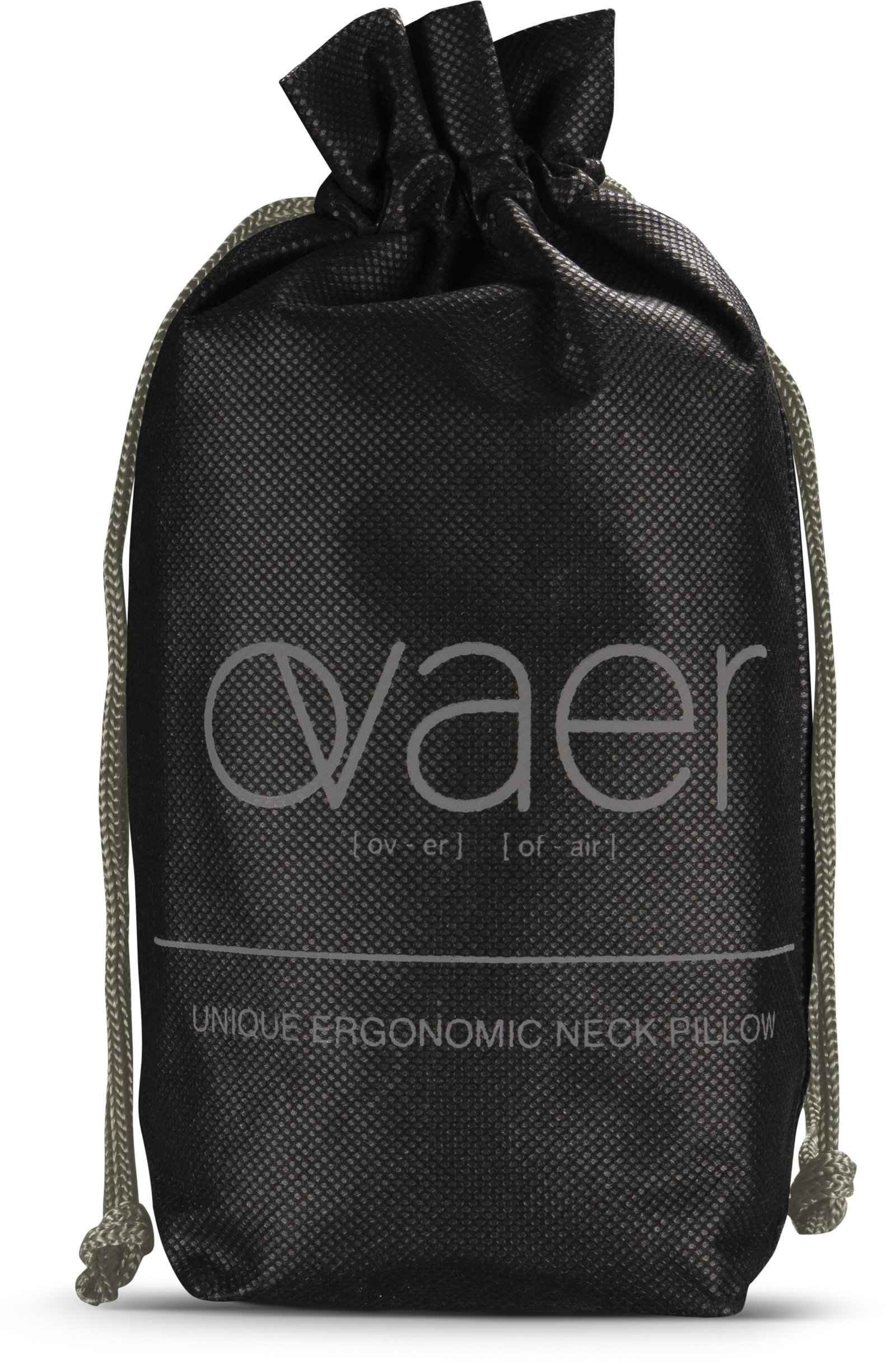 Ovaer Khaki Green Nackkudde med huva 1 st