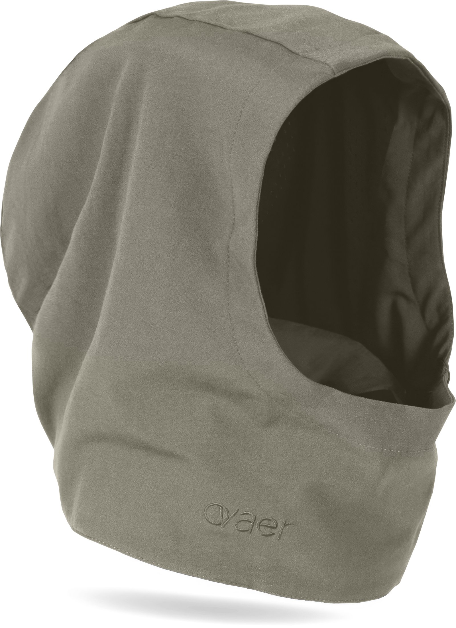 Ovaer Khaki Green Nackkudde med huva 1 st
