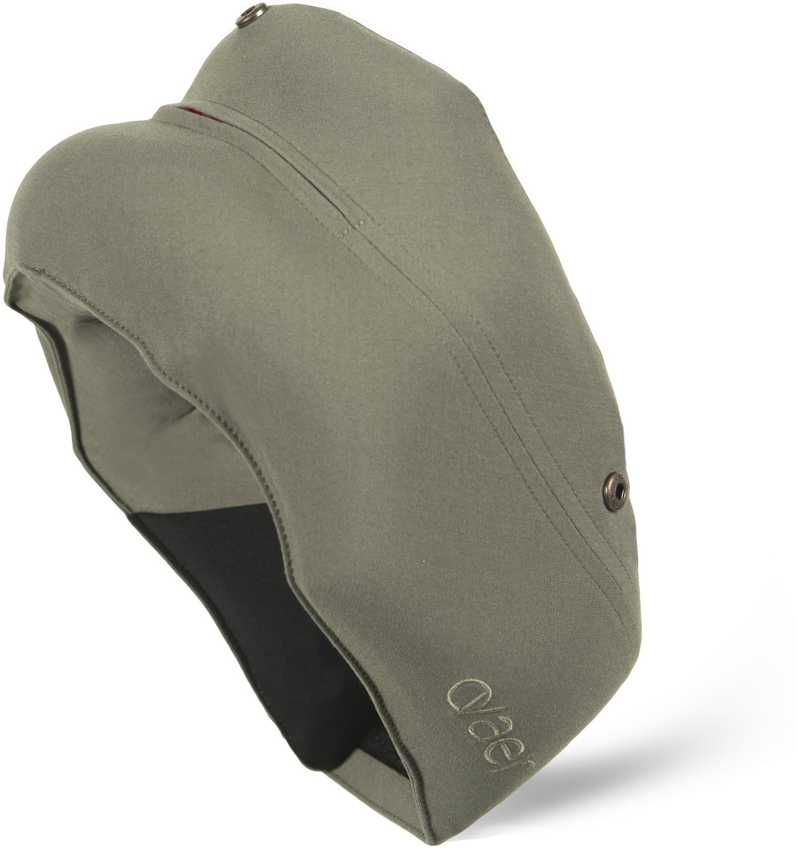 Ovaer Khaki Green Nackkudde med huva 1 st