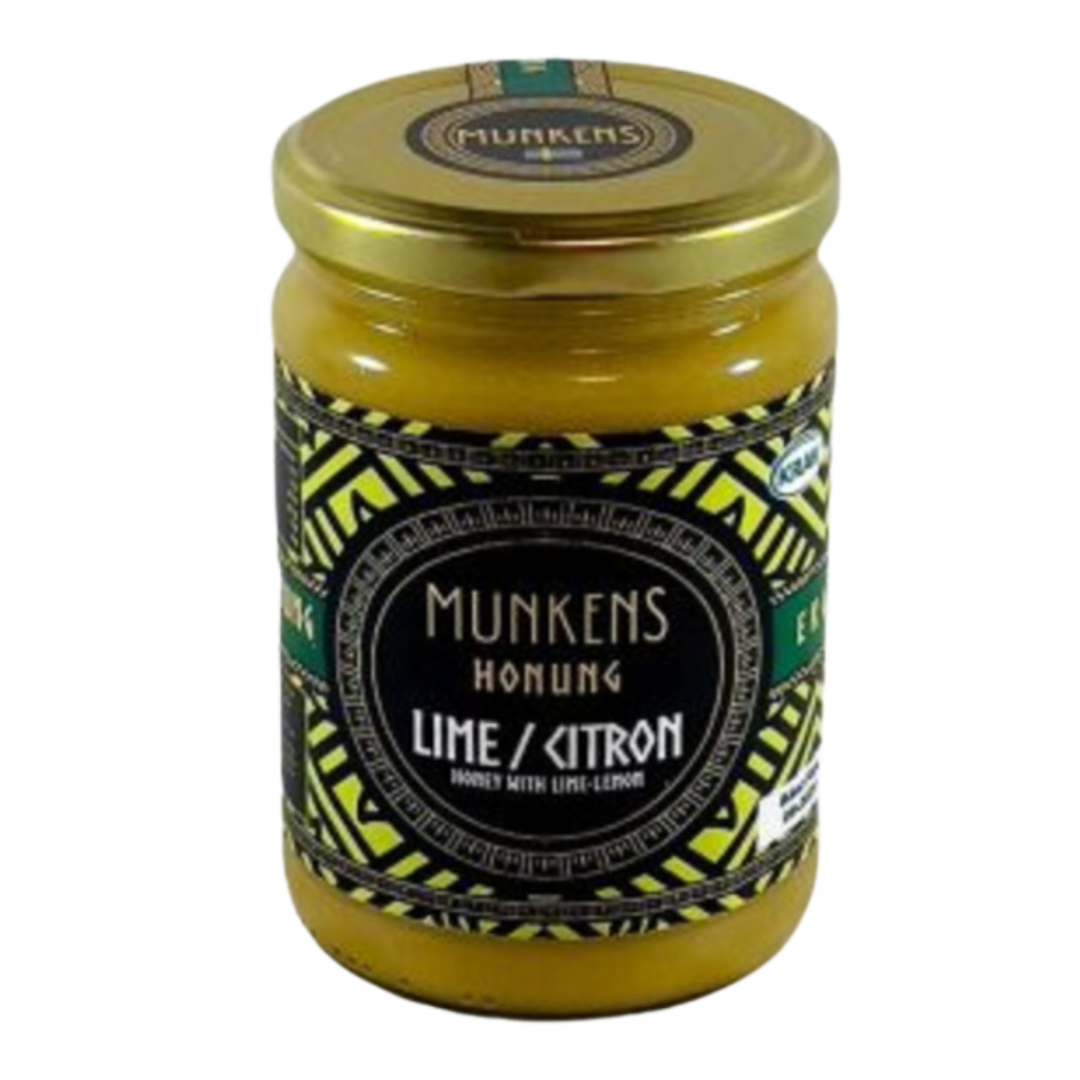 Munkens Hälsa Honung Raw Lime & Citron Eko 500 g