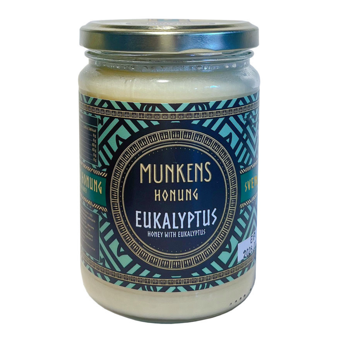 Munkens Hälsa Honung Raw Eukalyptus Eko 500 g