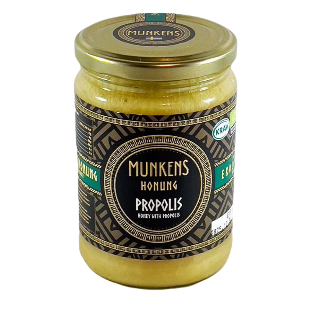Munkens Hälsa Honung Raw Propolis Eko 500 g
