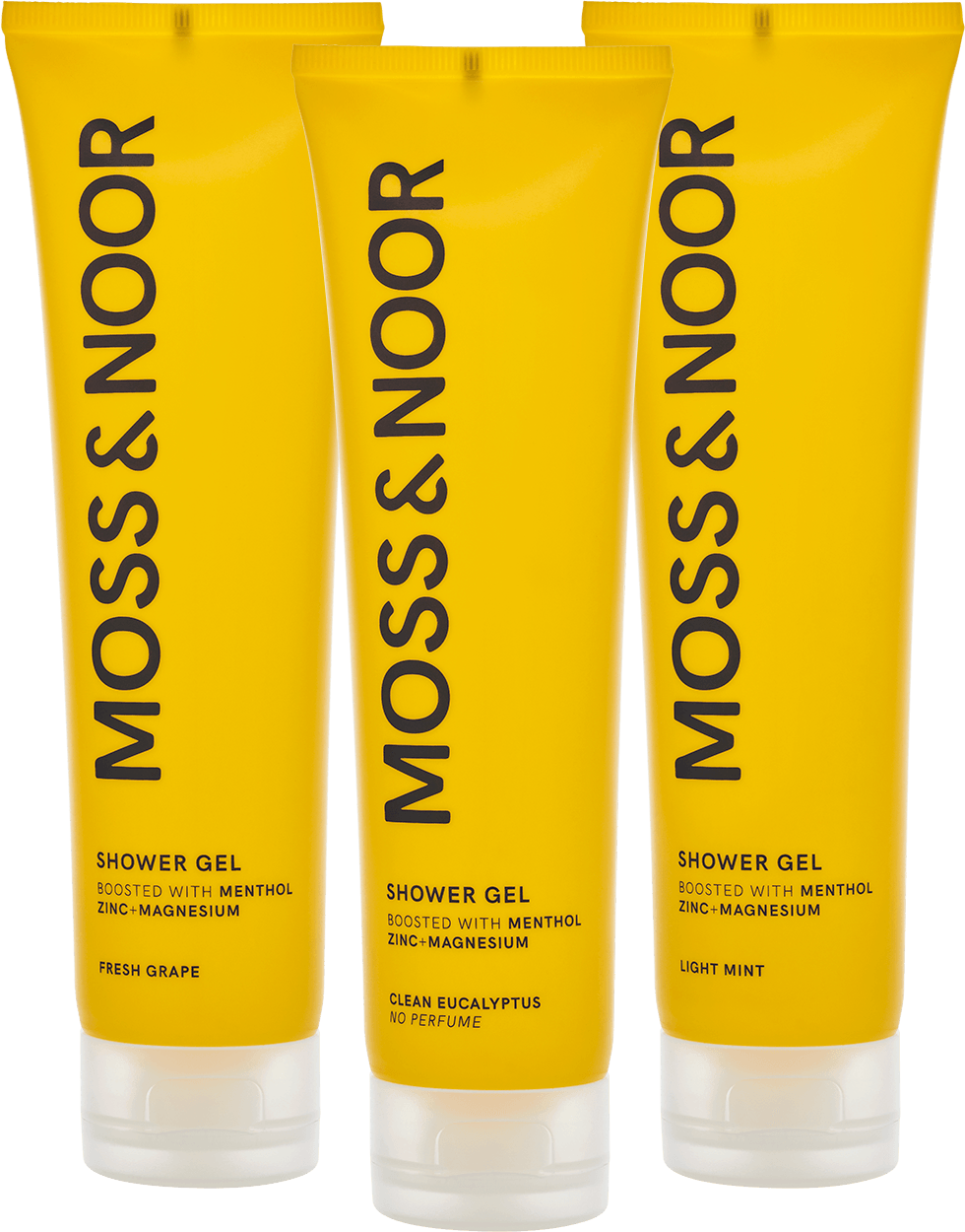 Moss & Noor After Workout Shower Gel Mixed 3-pack