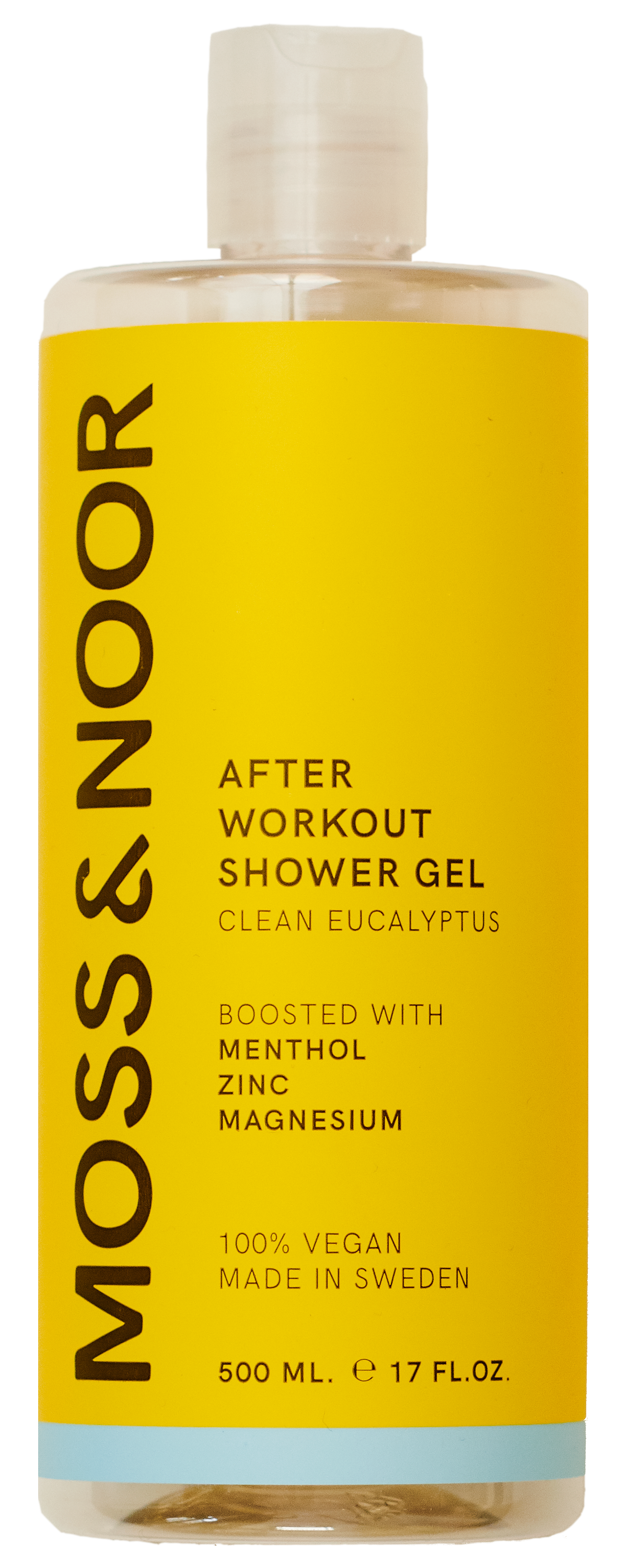 Moss & Noor After Workout Shower Gel Clean Eucalyptus 500 ml