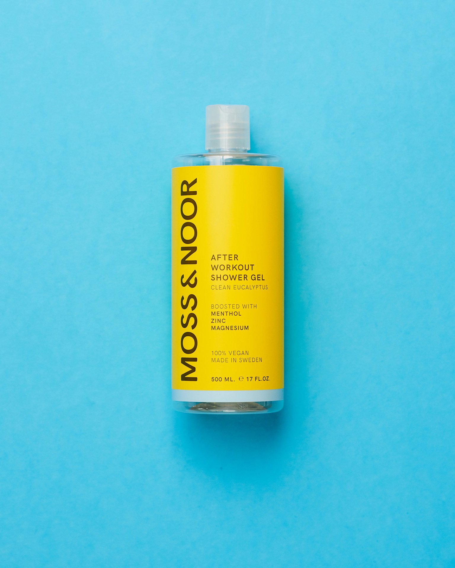 Moss & Noor After Workout Shower Gel Clean Eucalyptus 500 ml