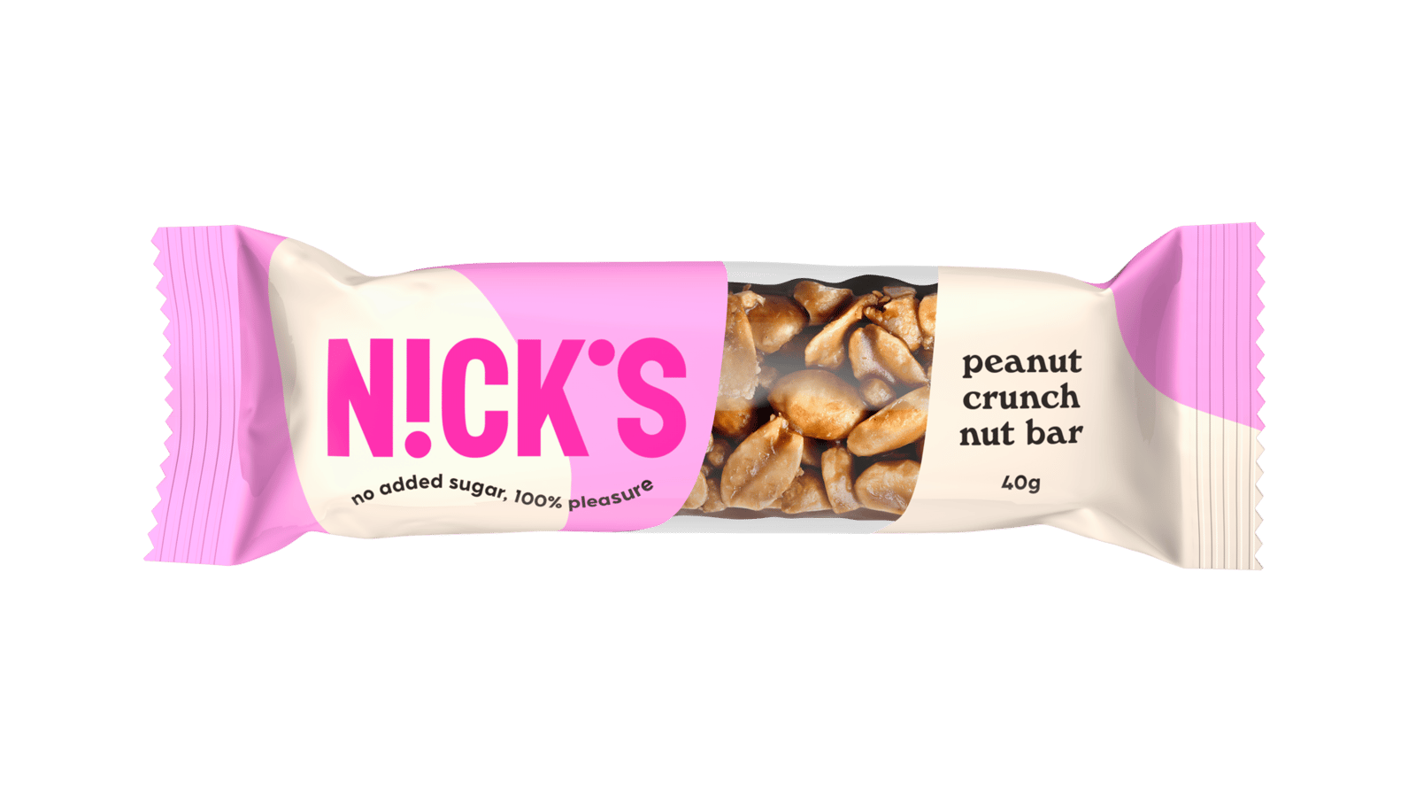 Nick's Nut Bar Peanut Crunch 40 g