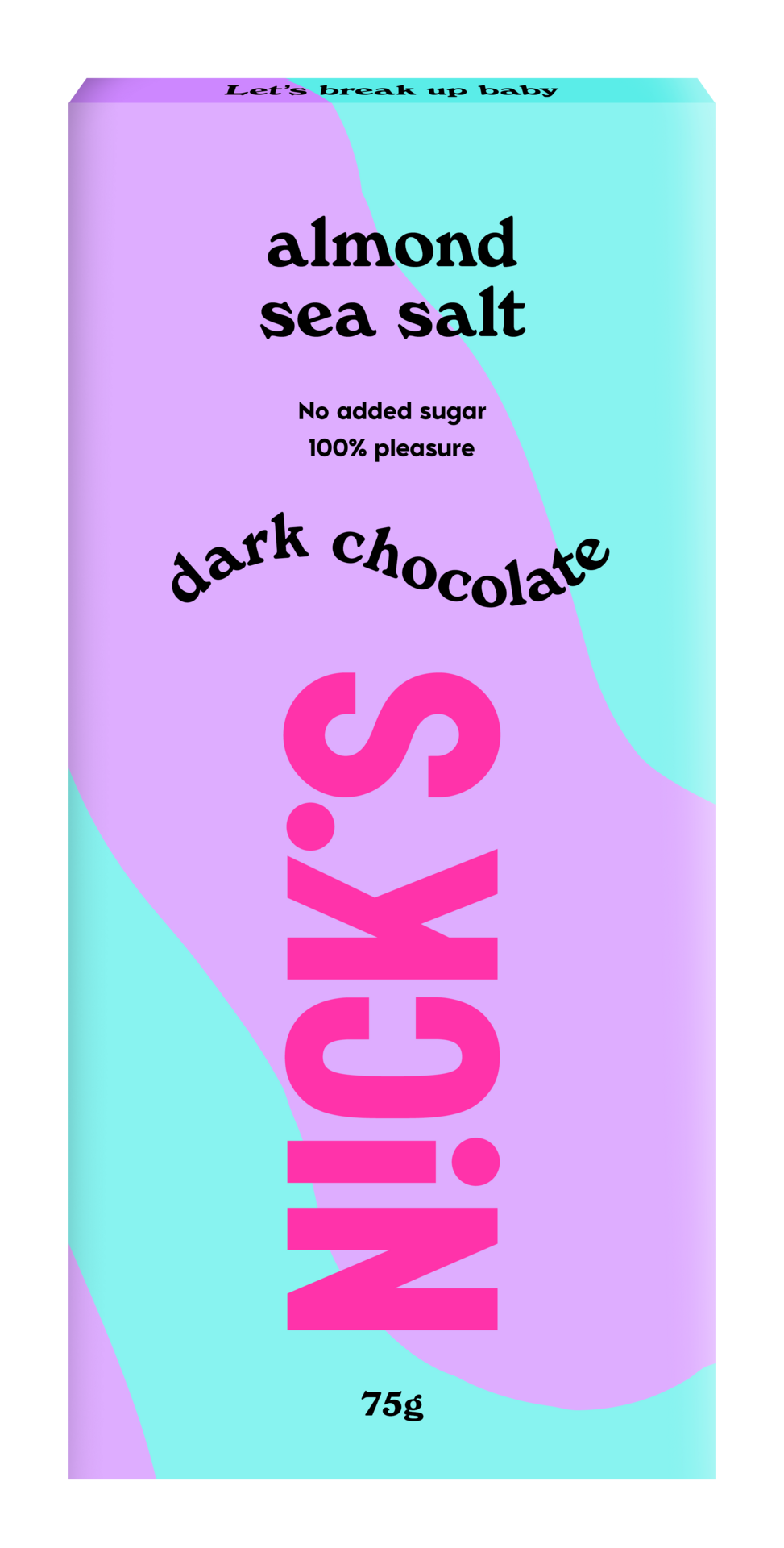 Nick's Dark Chocolate Sea Salt 75g
