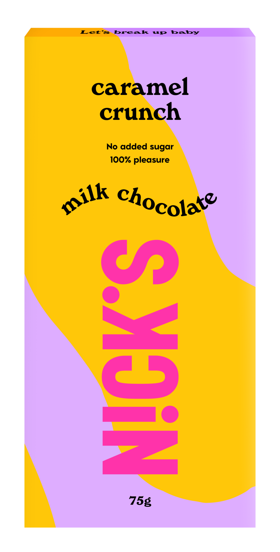 Nick's Caramel Crunch Milk Chocolate 75g