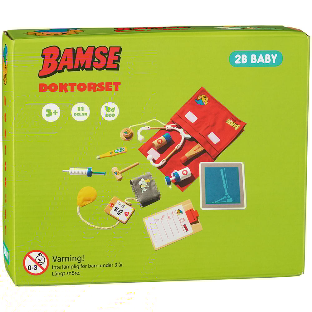 2B BABY Bamse Doktorset 1 st