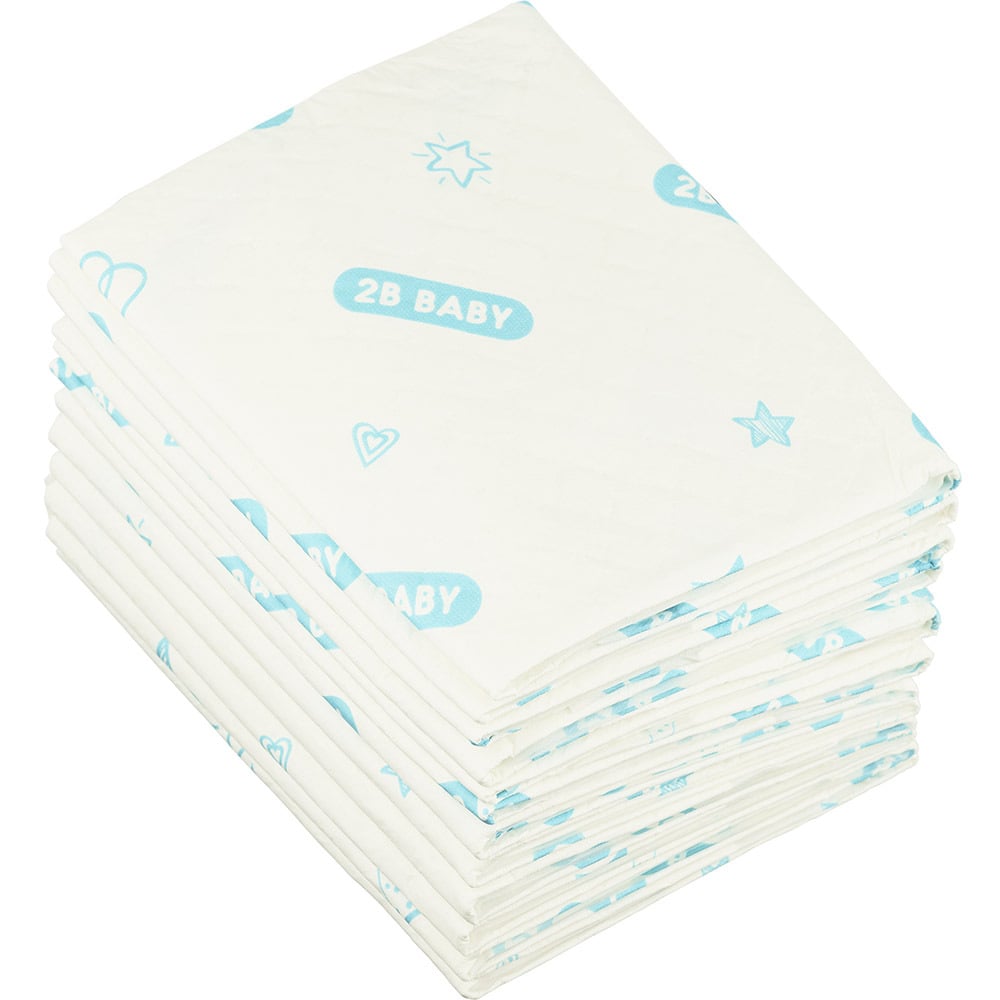 2B Baby Skötbordsunderlägg 45x60 cm 12-pack