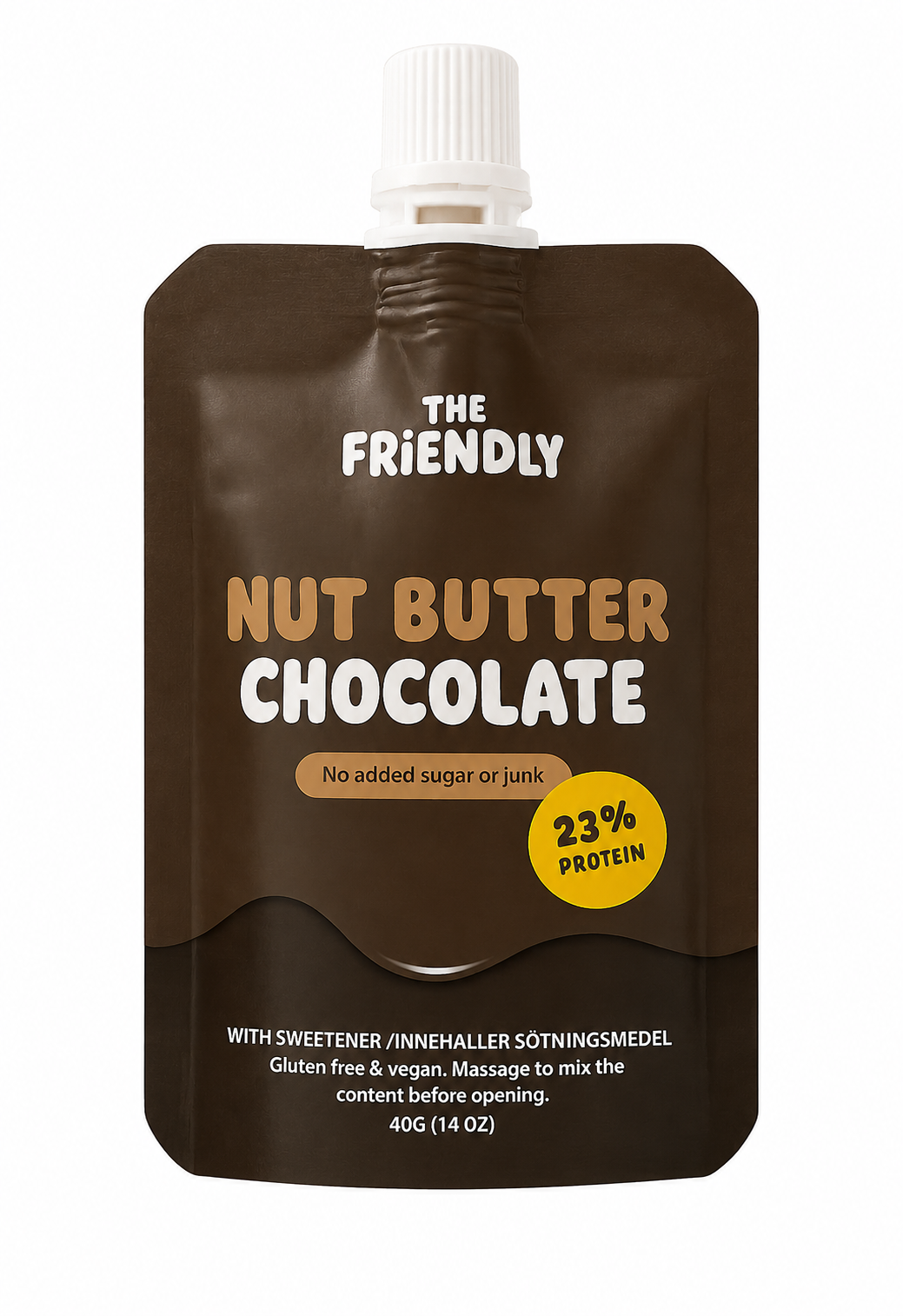 The Friendly Fat Company Fat-Pack Nutbutter Chocolate 40g