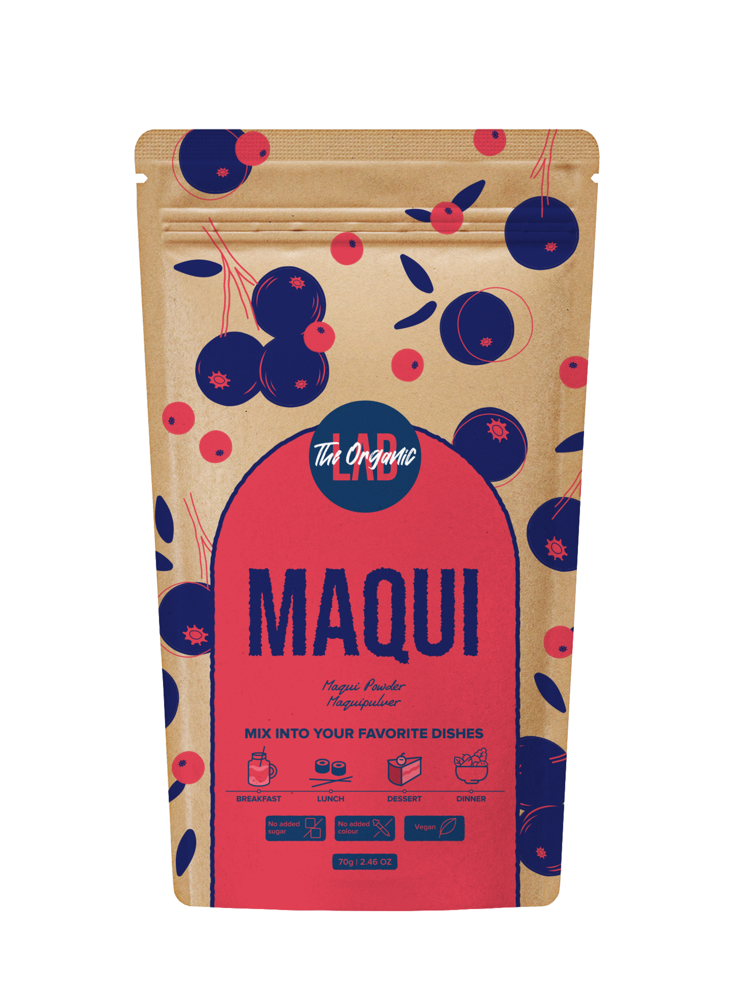 The Organic Labs Maquibärpulver 70 g