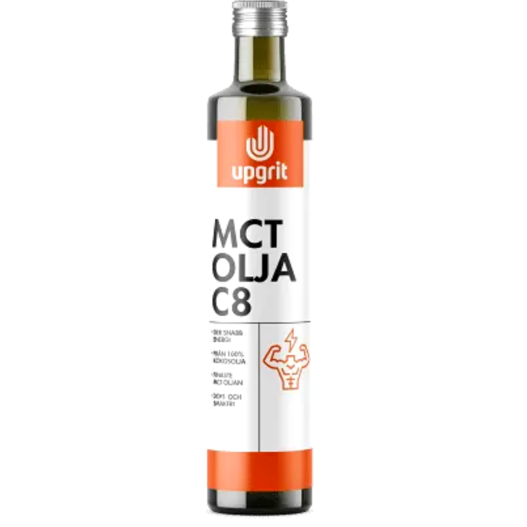 Upgrit C8 MCT-olja 500 ml