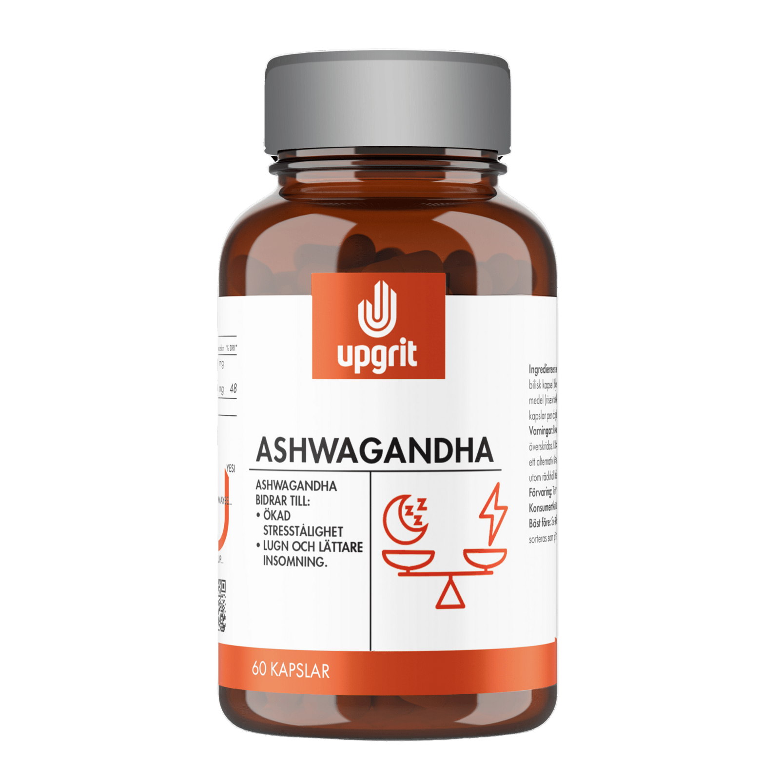 Upgrit Ashwaganda 90 kapslar