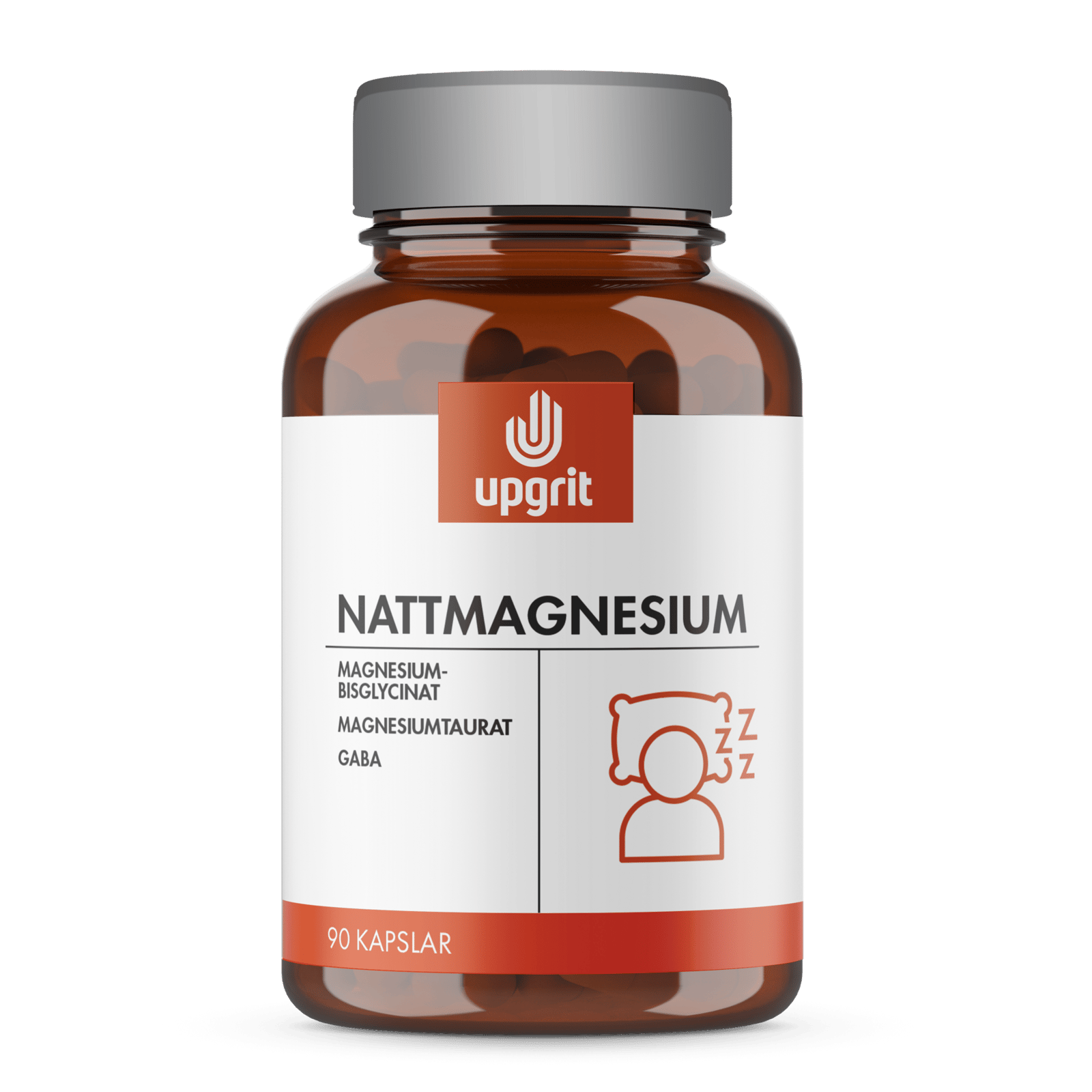 Upgrit Nattmagnesium 90 kapslar