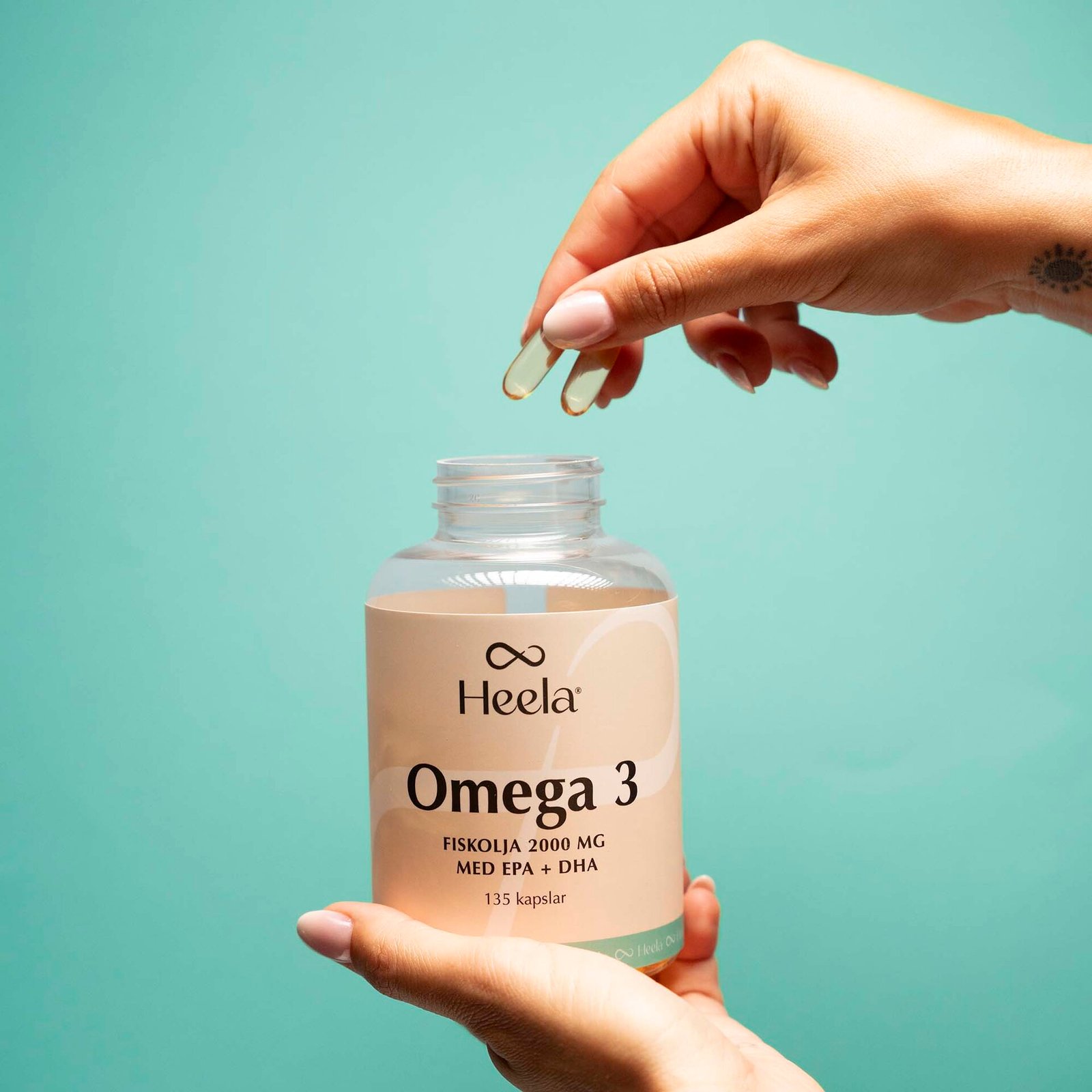 Heela Omega 3 135 kapslar