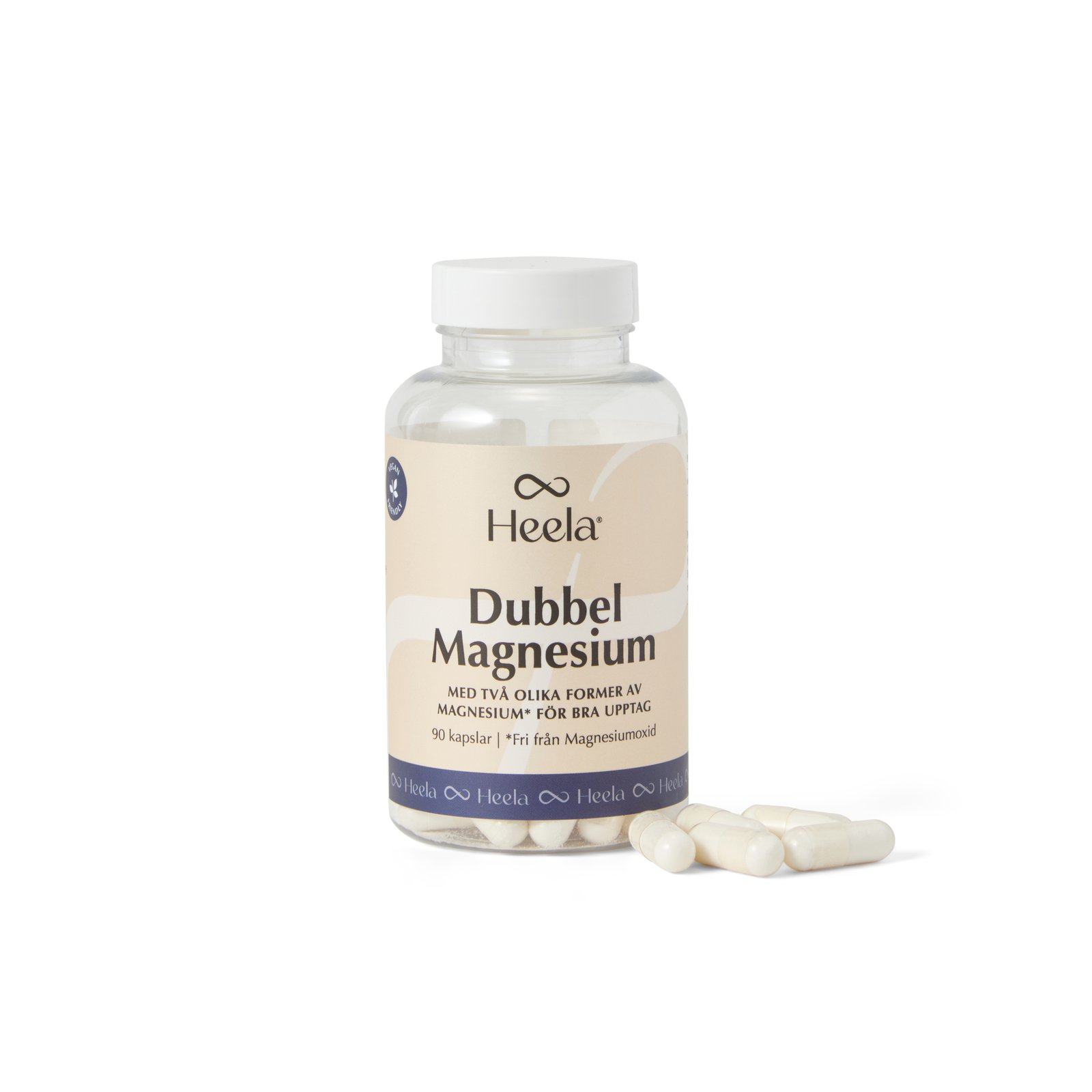 Heela Dubbel Magnesium 90 kapslar